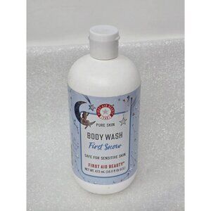 First Aid Beauty Pure Skin Body Wash First Snow 16 Oz For Sensitive Skin